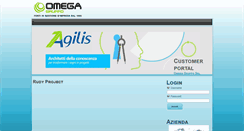 Desktop Screenshot of portale.omegagruppo.it