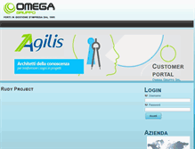 Tablet Screenshot of portale.omegagruppo.it